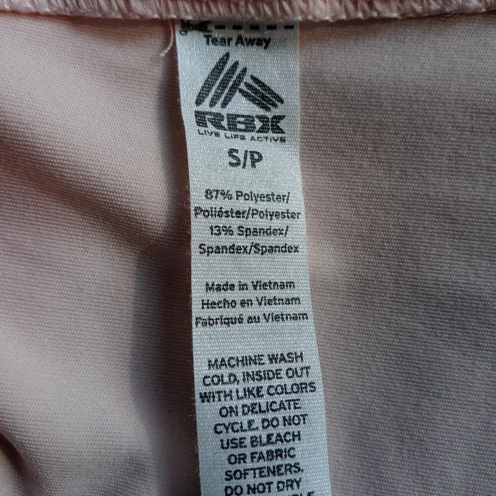 RBX Light Pink Racerback Tank Small - Picture 4 of 5